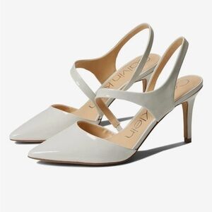Calvin Klein White Heels
